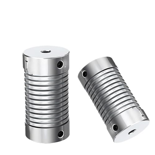 10pcs Cloweit Spring Couplers D16L35 Zinc Alloy Flexible Motor Shaft Rotary Encoder Coupling 4mm 5mm 8mm 10mm LP(6mmX6mm) von DQTWFJDZH