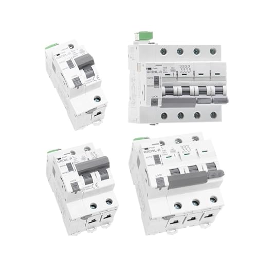 Din Rail GYM9 1P 2P 3P 4P MCB with Autoreclose Device Automatic Reset Circuit Breaker Smart Home 63A MCB Auto Recloser(1P 40A) von DQTWFJDZH