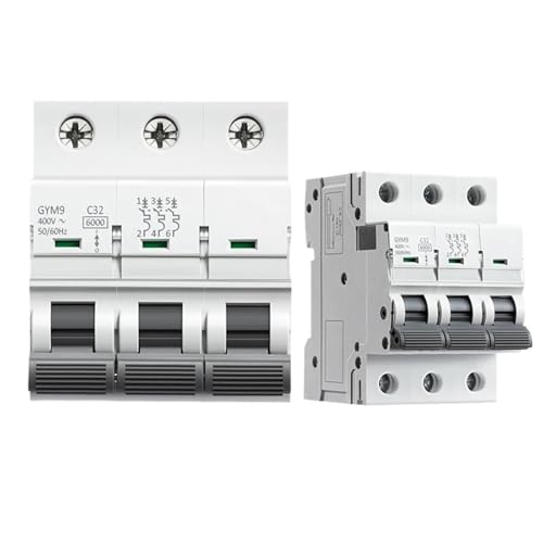 GYM9 3P 6KA Mini disyuntor Din Rail Circuit Breaker 6A 10A 16A 20A 25A 32A 40A 50A 63A AC Type MCB 400V(50A) von DQTWFJDZH