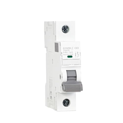 GYM9H-Z Non-polar DC MCB 12V 24V 48V 60V 110V~600V Solar Circuit Breaker Battery Protect Positive Negative Short Circuit(1P 16A) von DQTWFJDZH