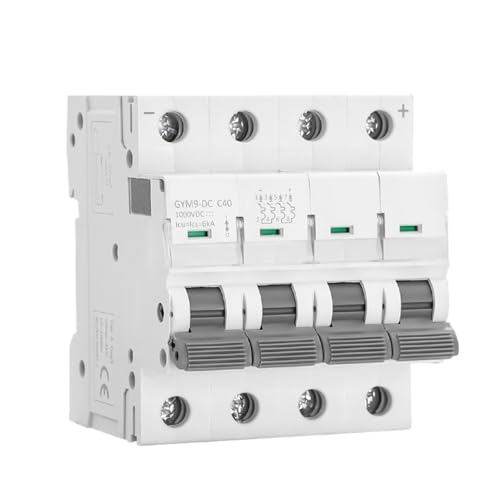 MCB DC 1000V MCB Mini Circuit Breaker DC 6A 10A 16A 20A 25A 32A 40A 50A 63A 4 Poles IEC60947(25A) von DQTWFJDZH