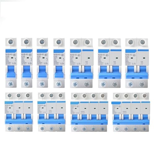 Mini Circuit Breaker NXB-63-125 DZ47 1p 2p 3p 4p 1A - 125A House MCB with Indication(4,40A) von DQTWFJDZH