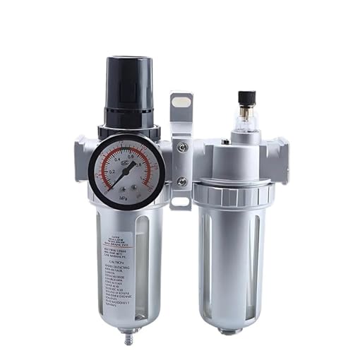 SFC400 1/2 SFC300 3/8 SFC200 Oil and Water Separate Filter, Air Compressor Regulator, Air Source Processor Source Treatment Unit(SFC-300 w EU30,1 Set) von DQTWFJDZH