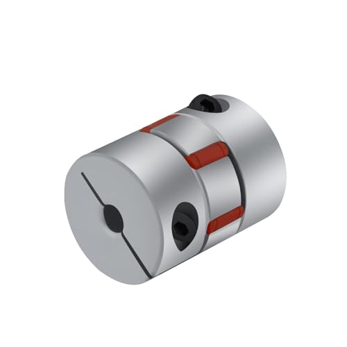 Three Jaws D25L35 Coupler Aluminium Plum Flexible Shaft Coupling Motor Connector CNC Flexible Couplings 5/6/6.35/8/10/12mm(5x6.35) von DQTWFJDZH