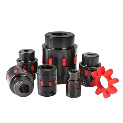 XL5 D94L126 Clamp Type Bore From14mm To 55mm CNC Motor Ballscrew Jaw Spider Plum Steel Shaft Coupler Flexible Coupling(14x38) von DQTWFJDZH