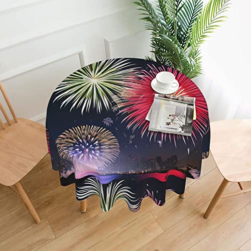 DQXYCTXC Splendid Feuerwerk-Tischdecke, 152,4 cm, wasserdicht und öldicht, leicht zu reinigen, geeignet für Restaurants und Familientreffen. DQXYCTXC Splendid Feuerwerk-Tischdecke, 152,4 cm, wasserdicht und öldicht, leicht zu reinigen, geeignet für Restaurants und Familientreffen. von DQXYCTXC