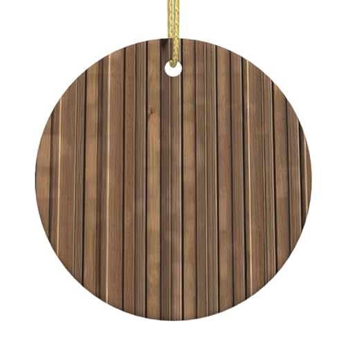Massivholz Muster Weihnachtsbaum Keramik Hängend Exquisite Handwerkskunst Festliche Atmosphäre Heimdekoration und Geschenk geben von DQXYCTXC