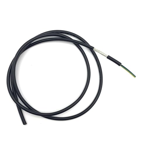 Abgeschirmtes Steuerkabel Signaldraht, UL2464 Abgeschirmtes Kabel 22AWG 2-8 Adern 2/5/10M Kupfer-Signalsteuerkabel(3cores,10meter) von DQZRTUECA