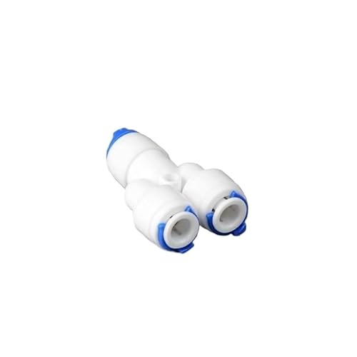 DQZRTUECA 1/4 OD PE Rohr Schnellverbinder Weibliche Hexagon Gleich Kupplung for RO System(7) von DQZRTUECA