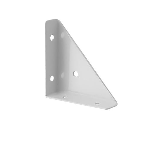 DQZRTUECA 1,5 mm Eckstrebe aus Eisen for Möbel, mehrfarbig, 35 x 66 mm(White) von DQZRTUECA