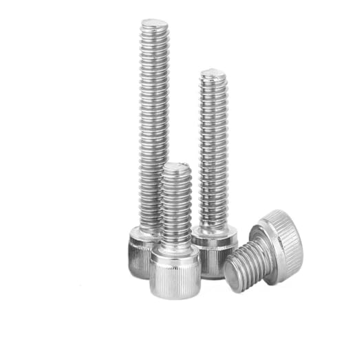 DQZRTUECA 304 Edelstahl Innensechskantschraube Schrauben M3-M5 5-30mm Hardware Werkzeuge Befestigungselemente(M5X10 45pcs) von DQZRTUECA