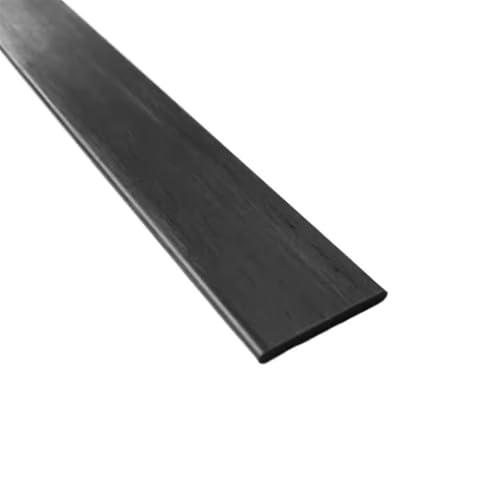 DQZRTUECA 500 mm pultrudierter Kohlefaserstreifen, mehrere Größen, 10er-Pack(1.2mm x7.0mm) von DQZRTUECA