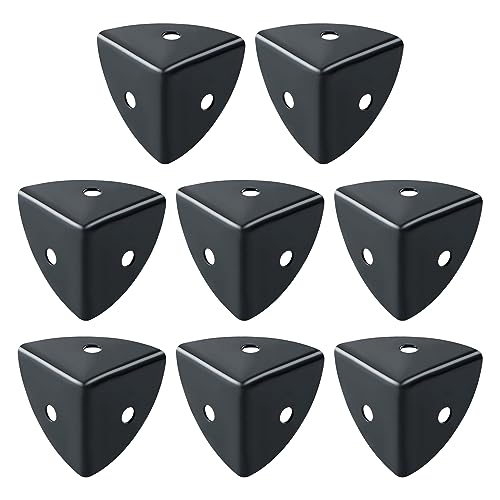 DQZRTUECA 8 Stück Eckwinkel-Schutzvorrichtungen aus Metall, mehrere Größen(25X25mm-01) von DQZRTUECA