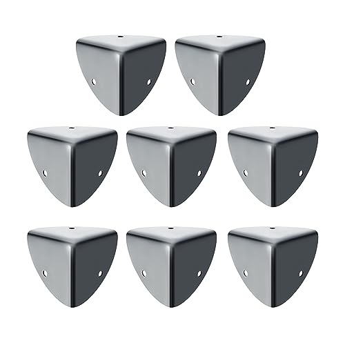 DQZRTUECA 8 Stück Eckwinkel-Schutzvorrichtungen aus Metall, mehrere Größen(39X39mm) von DQZRTUECA
