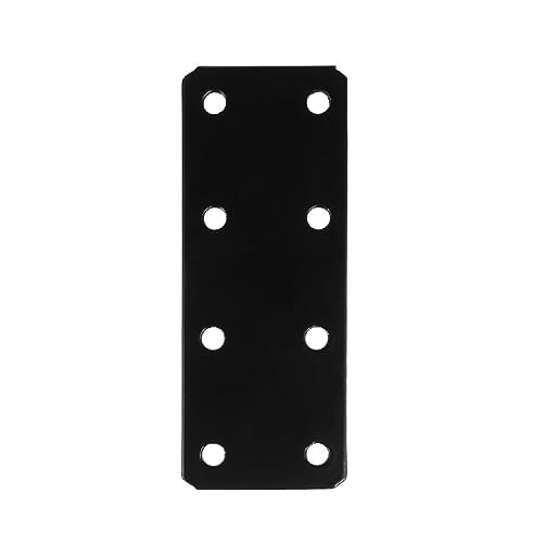 DQZRTUECA 8 Stück flache gerade Hosenträger aus schwarzem Eisen, 10 x 3,8 x 0,2 cm DQZRTUECA 8 Stück flache gerade Hosenträger aus schwarzem Eisen, 10 x 3,8 x 0,2 cm von DQZRTUECA