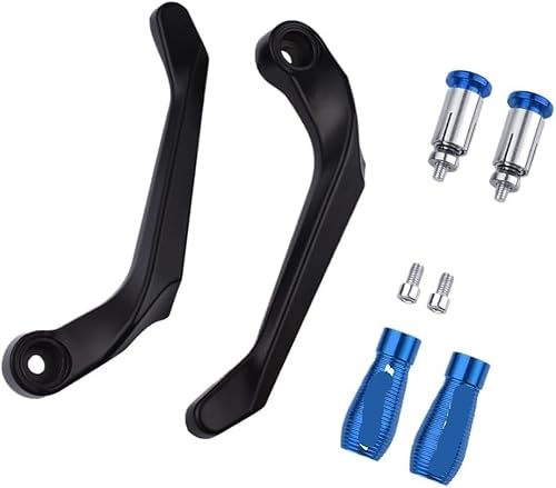 DQZRTUECA Bremshebelschutz Motorrad Multicolor(Blue-a) von DQZRTUECA