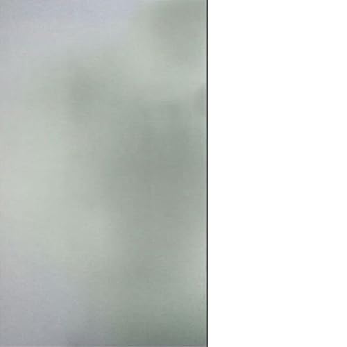 DQZRTUECA Fensterfolie Sichtschutz Matt Weiß Milchglas Selbstklebend PVC 45x(100-200) cm(45x100cm) von DQZRTUECA