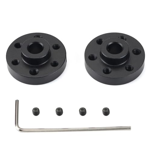DQZRTUECA Flanschwellenkupplung aus Aluminiumlegierung, 2er-Pack for 6-mm-Motor, 25 x 6,8 mm, mit M3-Schraubenschlüssel DQZRTUECA Flanschwellenkupplung aus Aluminiumlegierung, 2er-Pack for 6-mm-Motor, 25 x 6,8 mm, mit M3-Schraubenschlüssel von DQZRTUECA