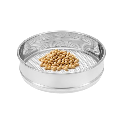 DQZRTUECA Gartensieb aus Edelstahl, Maschenweite Silber, 0,003–12,5 mm(Mesh 0.09mm) von DQZRTUECA