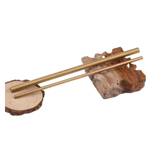 DQZRTUECA Gewindestange aus Messing, mehrere Größen, M2–M14, 30–250 mm(M6x30(6Pcs)) von DQZRTUECA
