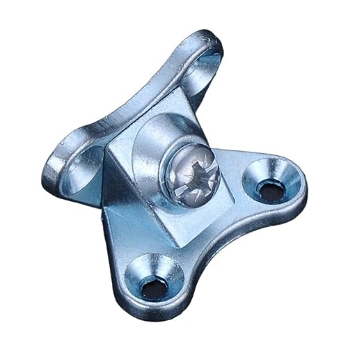 DQZRTUECA Montierte Eckwinkel, L-Form, Zinklegierung, 30 mm, mehrfarbig, 12 Stück(Color C) von DQZRTUECA