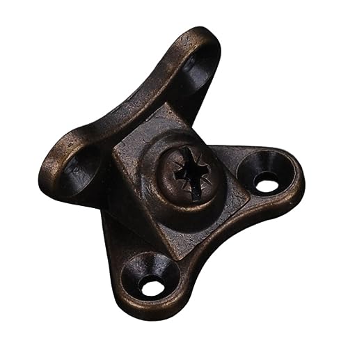 DQZRTUECA Montierte Eckwinkel, L-Form, Zinklegierung, 30 mm, mehrfarbig, 12 Stück(Color E) von DQZRTUECA