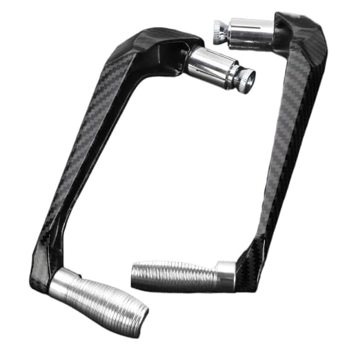 DQZRTUECA Motorrad Bremskupplungshebelschutz Mehrfarbig(Silver) von DQZRTUECA