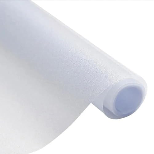 DQZRTUECA PVC-Fensterfolie, Sichtschutz, selbstklebend, matt, gefrostet, 2 Meter Länge, 20–50 cm Breite(50cm) von DQZRTUECA