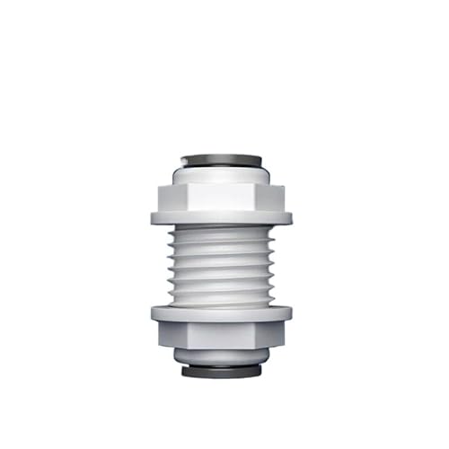 DQZRTUECA RO Wasser Fitting Kappe 1/2 "Männlich Weiblich Gewinde Flansch Hexagon Kopf Kunststoff Multicolor(9) von DQZRTUECA