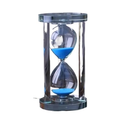 DQZRTUECA Sanduhr Sand Timer 15/30 min Multicolor Küche Home Dekoration Geschenk(Blue,15min) von DQZRTUECA