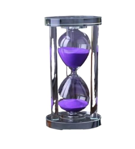 DQZRTUECA Sanduhr Sand Timer 15/30 min Multicolor Küche Home Dekoration Geschenk(Purple,15min) von DQZRTUECA