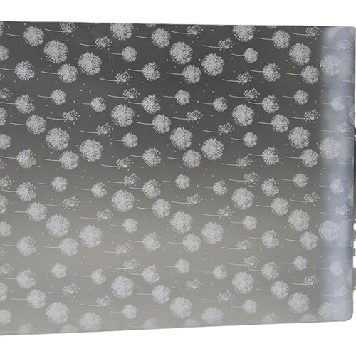 DQZRTUECA Selbstklebende Fensterfolie mit Löwenzahn-Muster, Sichtschutz, dekorativ, mehrere Größen(90x200cm) von DQZRTUECA