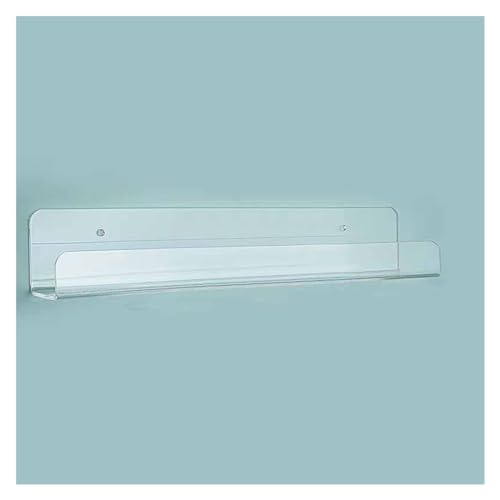 DQZRTUECA Transparente schwimmende Regale aus Acryl an der Wand befestigtes Bücherregal-Präsentationsgestell mehrere Größen(60cm/23.6in) von DQZRTUECA