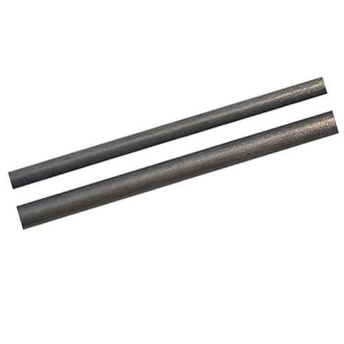 DQZRTUECA Vollcarbon-Rundstäbe 10-11mm x 500mm 2 Stück(10X500MM) von DQZRTUECA