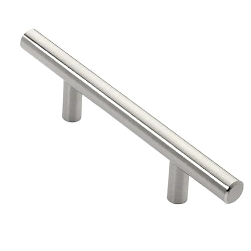 Küchenschrankgriffe, Edelstahl T Bar Griff Pull Knob for Küchenschrank Schrank Schublade Tür Silber(12 Inch 192mm) von DQZRTUECA