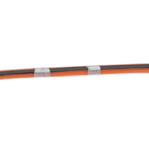Verdrilltes elektrisches Kabel, Lautsprecher-Audio-Stromkabel OFC Twisted Pair 10 Meter PVC 105C Mehrere Größen Mehrfarbig(Orange Black,22AWG 0.3 Square mm) von DQZRTUECA