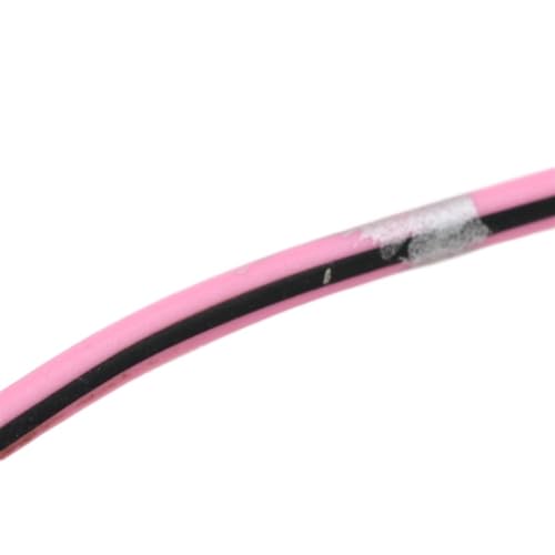 Verdrilltes elektrisches Kabel, Lautsprecher-Audio-Stromkabel OFC Twisted Pair 10 Meter PVC 105C Mehrere Größen Mehrfarbig(Pink Black,18AWG 0.85 Square mm) von DQZRTUECA