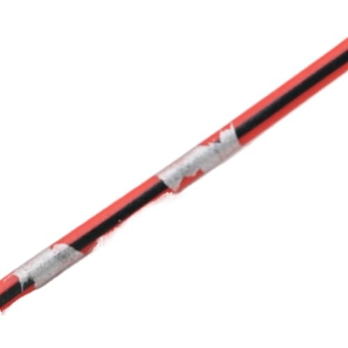 Verdrilltes elektrisches Kabel, Lautsprecher-Audio-Stromkabel OFC Twisted Pair 10 Meter PVC 105C Mehrere Größen Mehrfarbig(Red Black,20AWG 0.5 Square mm) von DQZRTUECA