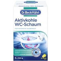 DR BECKMANN WC-Entkalker Aktivschaum AKTIVKOHLE ZITRONE 3x100 g von DR BECKMANN