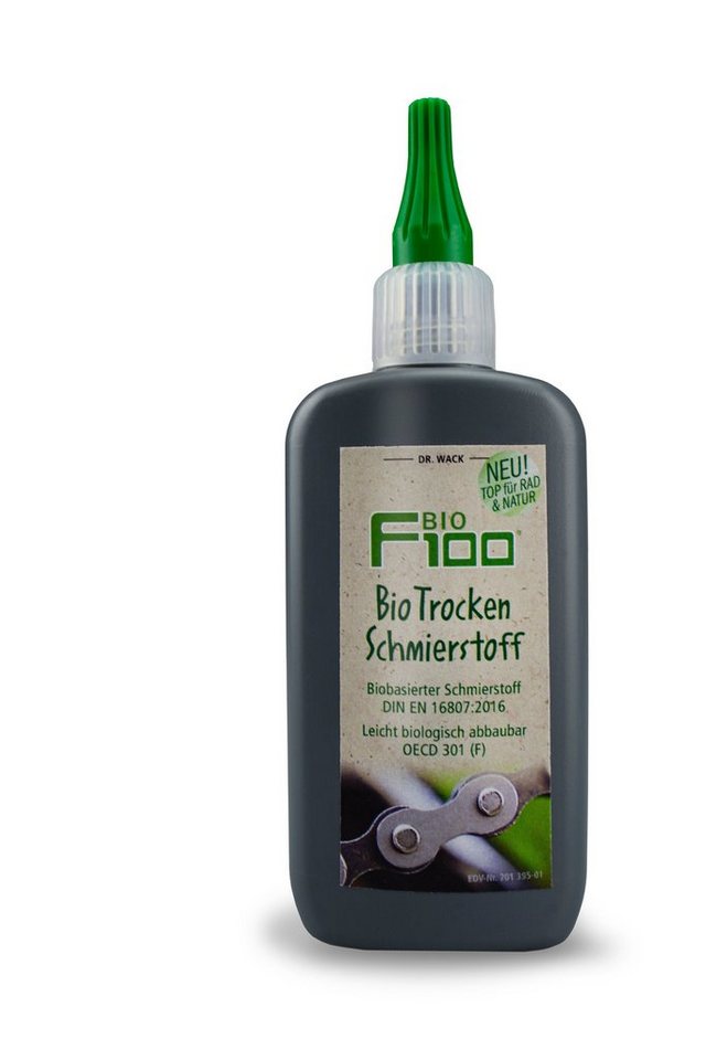 DR WACK Fahrradöl Dr. Wack F100 Bio Trocken Schmierstoff 100 ml von DR WACK