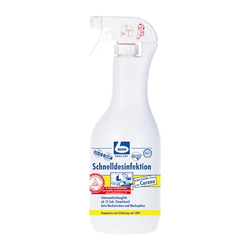 10x Dr. Becher Schnelldesinfektionsmittel - 1 Liter | Flasche (1 l) von DR.BECHER