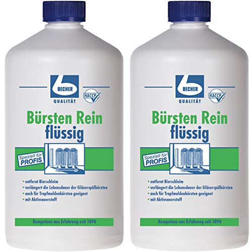 2 x Dr. Becher Bürsten Rein flüssig 1L 2 x Dr. Becher Bürsten Rein flüssig 1L von DR.BECHER