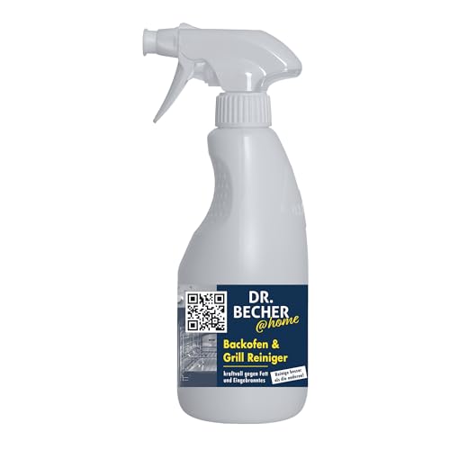 6x DR.BECHER @home Backofen & Grill Reiniger | Flasche (500 ml) von DR.BECHER