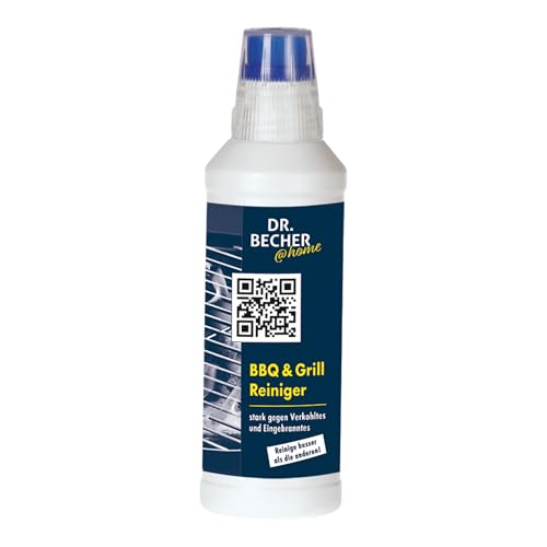 8x DR.BECHER @home BBQ & Grill Reiniger Gel | Flasche (500 ml) von DR.BECHER