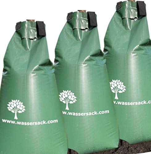 DR.LIPPMANN 3 St. Wassersack 75 l zur Baumbewässerung, robustes, verstärktes PVC (400 g pro qm), Premium Qualität UV- beständig von DR.LIPPMANN