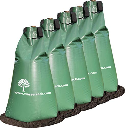 DR.LIPPMANN 5 St. Wassersack 75 l zur Baumbewässerung, robustes, verstärktes PVC (400 g pro qm), Premium Qualität UV- beständig (5) von DR.LIPPMANN