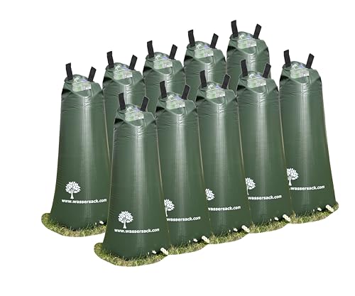 DR.LIPPMANN Wassersack 100 l zur Baumbewässerung 10 Stk., robustes, verstärktes PVC (400 g pro qm), UV- beständig (10) von DR.LIPPMANN