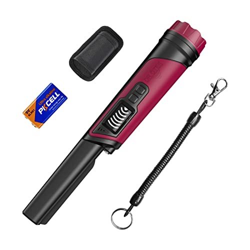 DR.ÖTEK Metalldetektor Pinpointer, IP68 Vollständig wasserdichter Handheld Pin Pointer mit LCD-Bildschirm, Innovative Störungsunterdrückungsfunktion, höhere Empfindlichkeit, 3 Modi, Relikte, Münzen von DR.ÖTEK