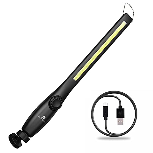 Dr.Prepare Arbeitsleuchte LED Handleuchte 700 Lumen Handlampe Akk Taschenlampe Led Werkstattlampe COB Inspektionsleuchten mit Haken Magnethalter für Auto Reparatur Werkstatt Camping von DR.PREPARE