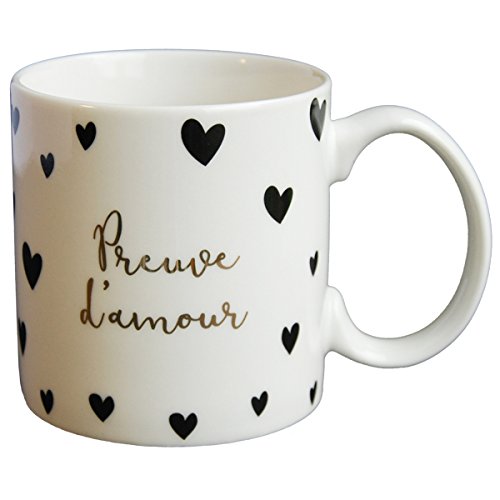 Dräger - Original Becher - Teetasse als Geschenk für Ihre Lieben - Edle Porzellantasse - 350 ml 8 cm Durchmesser x 8,5 cm Höhe Liebesbeweis von DRAEGER